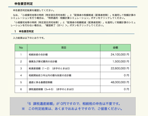 申告要否判定